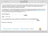 ArsRss Home Page